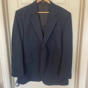Brand New Size 44R Towncraft (Dark Navy Blue/Black Mens Blazer